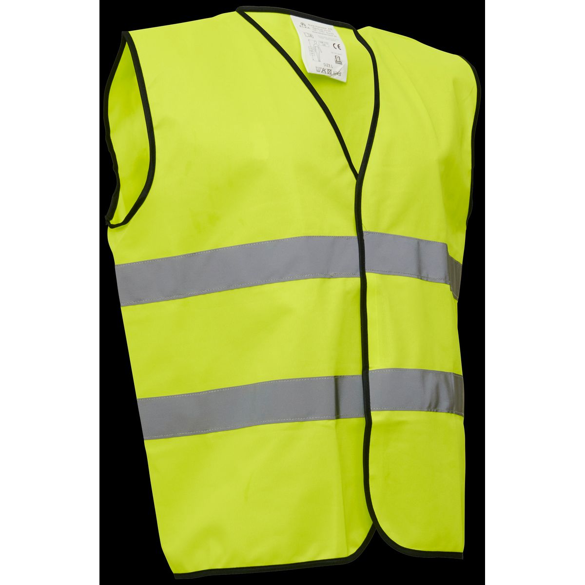 Hi-vis sikkerhedsvest 132201R gul Str. 2XL