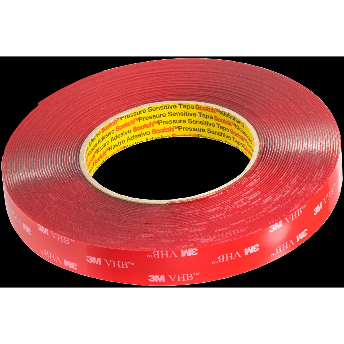 VHB 4910F dobbeltklæbende skumtape 19mm Ã 11m klar