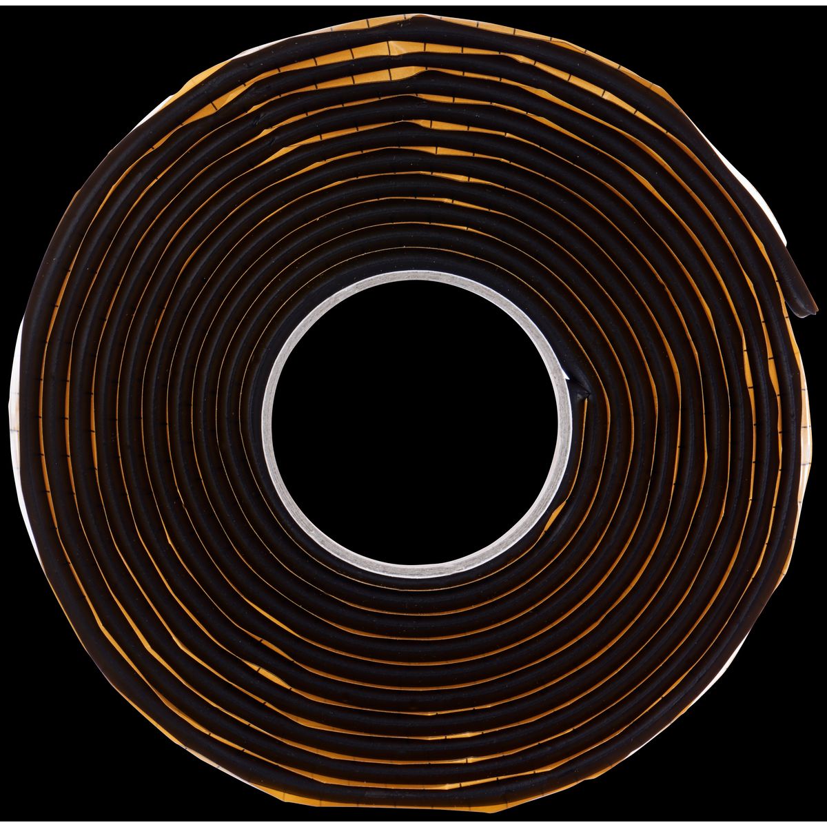 Rudemonteringsbånd sort 08612, 10 mm Ã 4,5 m