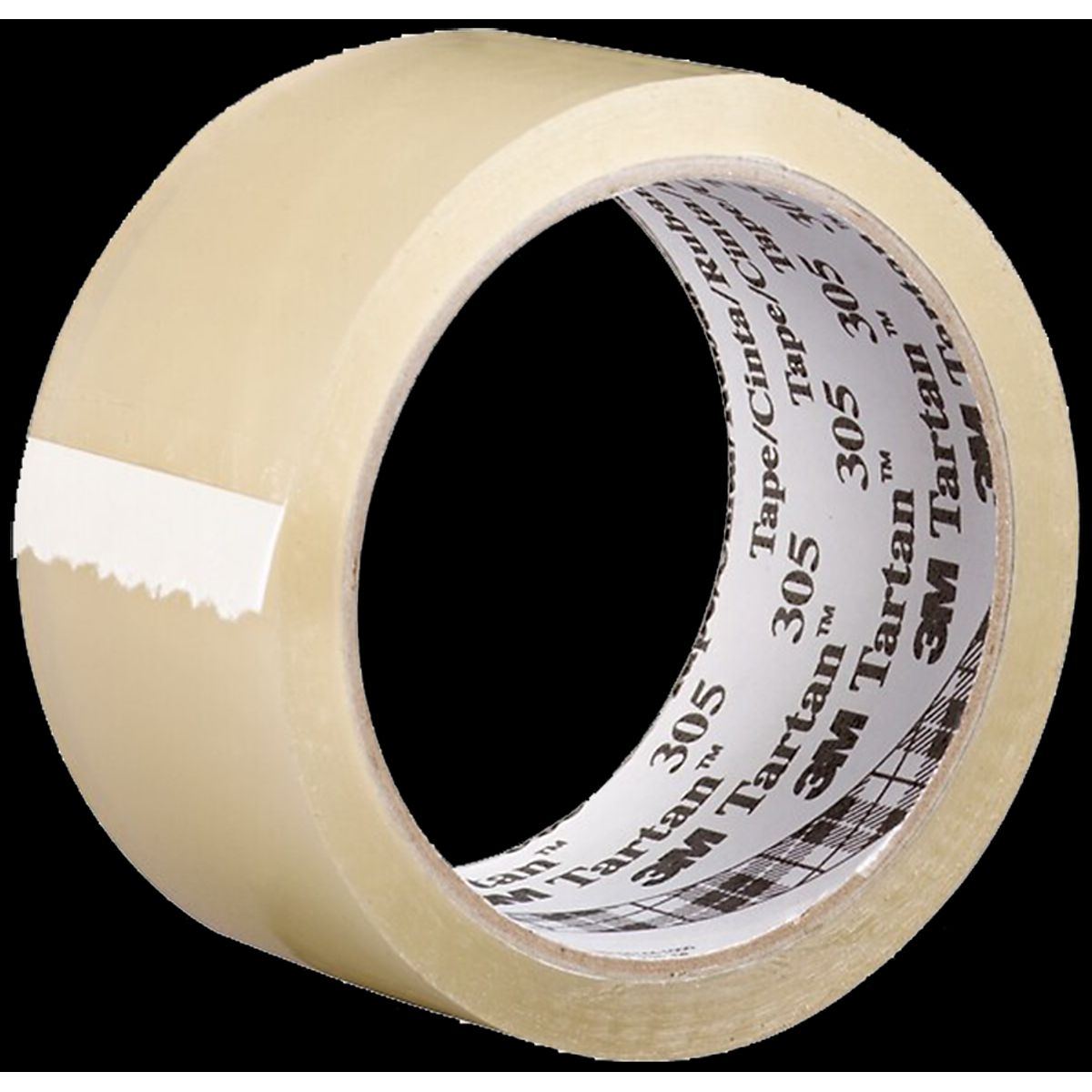 Scotch emballagetape 305 klar 50mmÃ66mtr