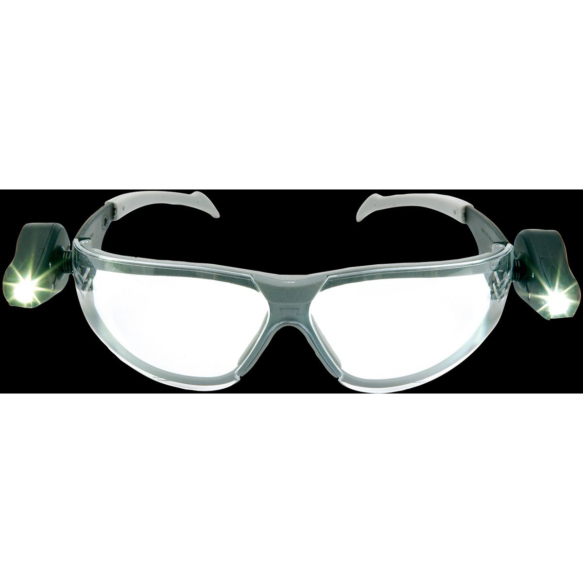 Besk.brille LightVision m/LED-lys, klar glas