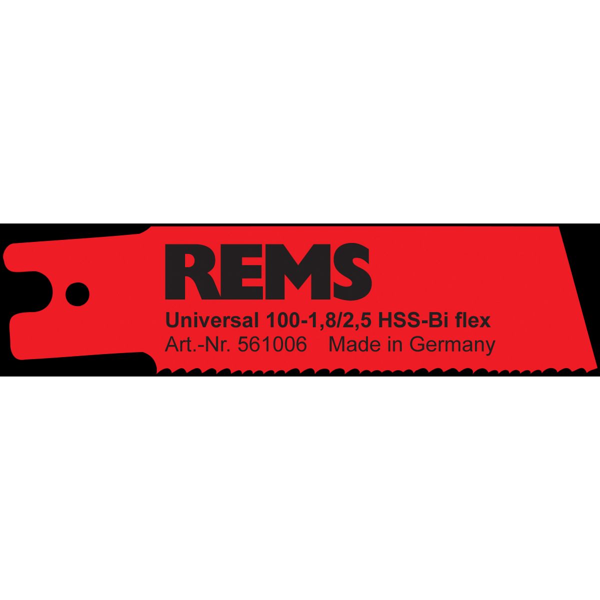 REMS rør-bajonetsavklinge uni 100-1,8/2,5 5/pk