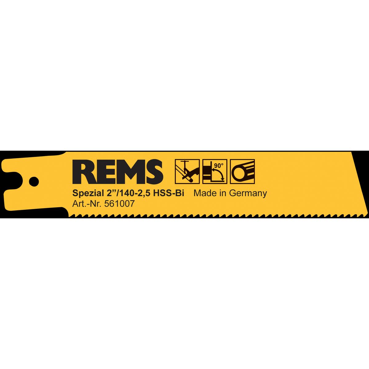 REMS rør-bajonetsavklinge special 2"/140-2,5 5/pk