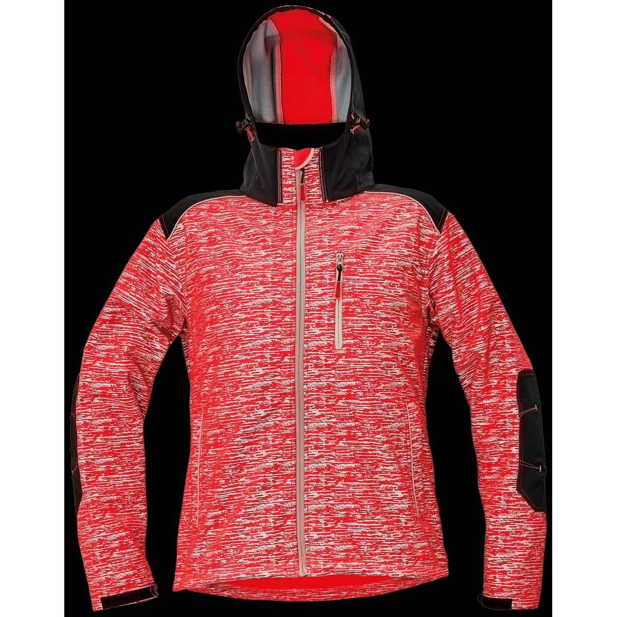 Knoxfield softshell jakke rød M