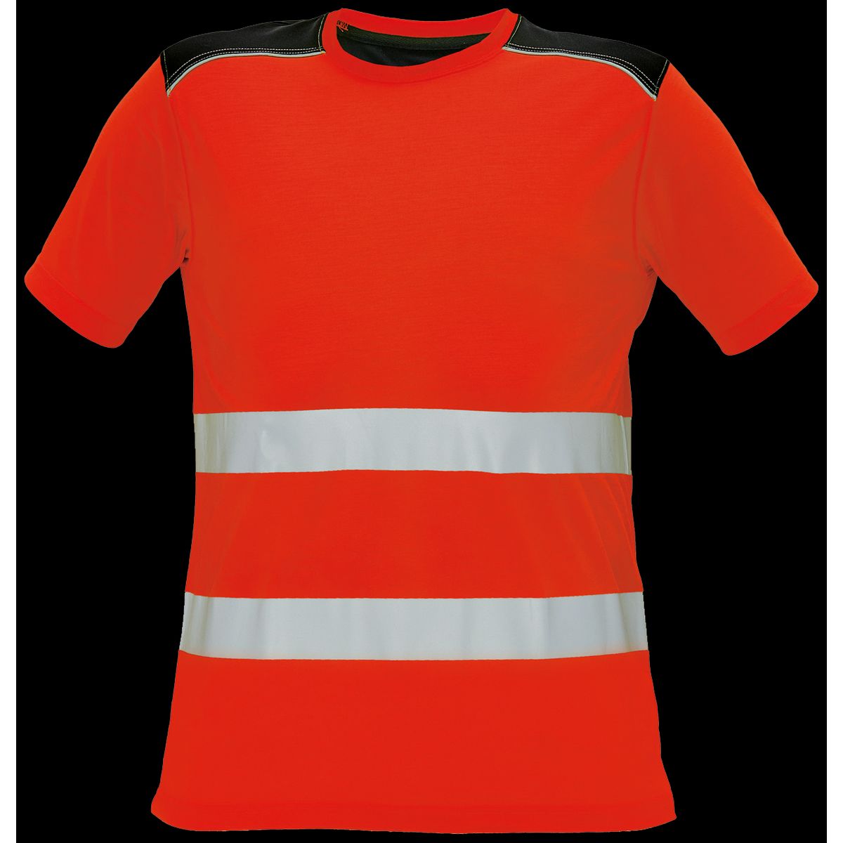 Knoxfield T-shirt refleks Hi-viz rød st. S