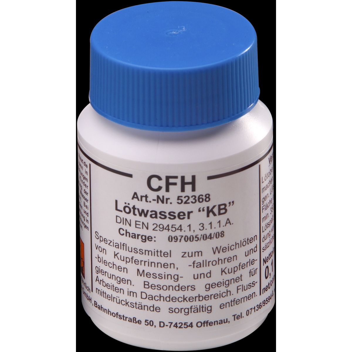 Loddevand CFH LWK368 t/kobber mv. 100g