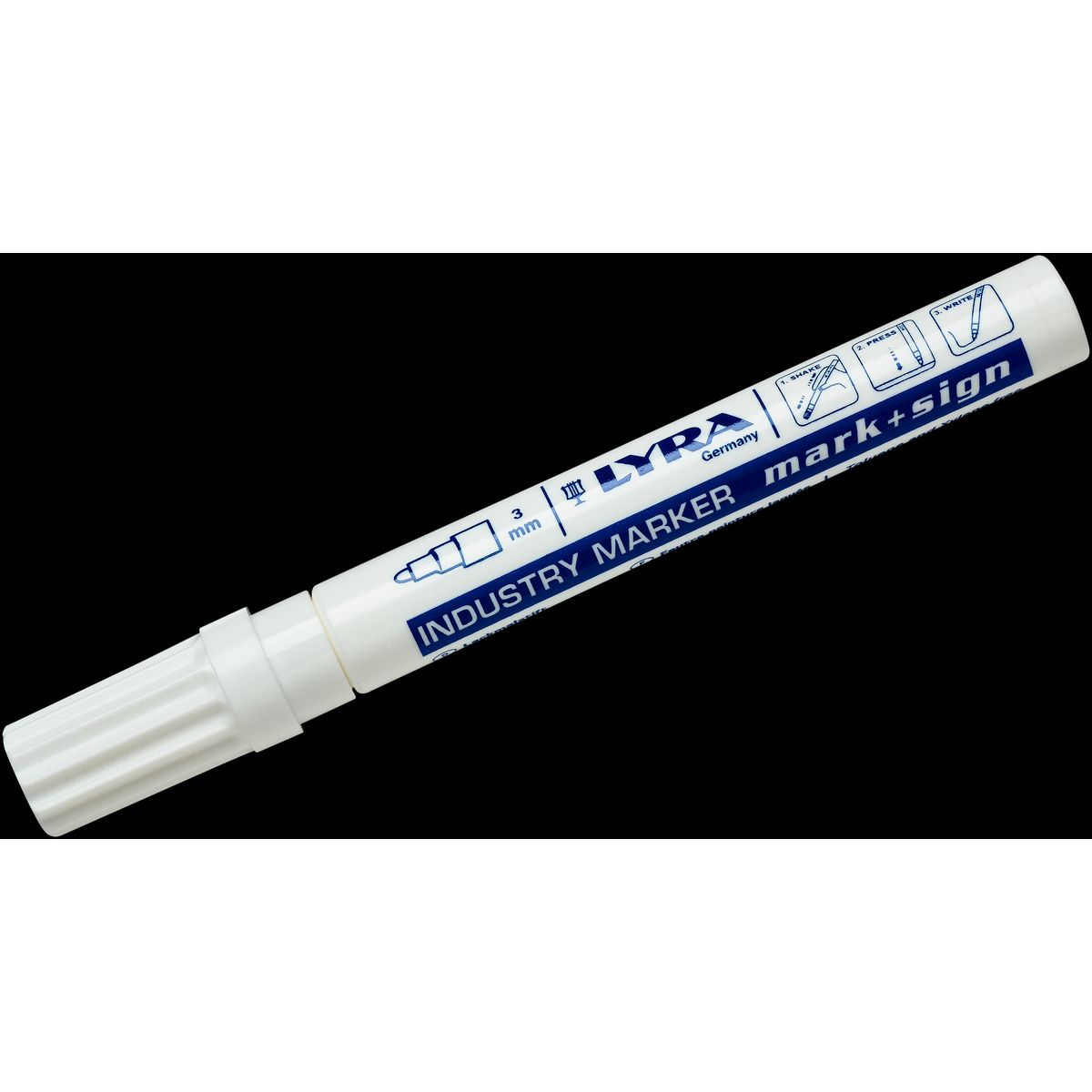 Lyra Industry paintmarker 4040 hvid