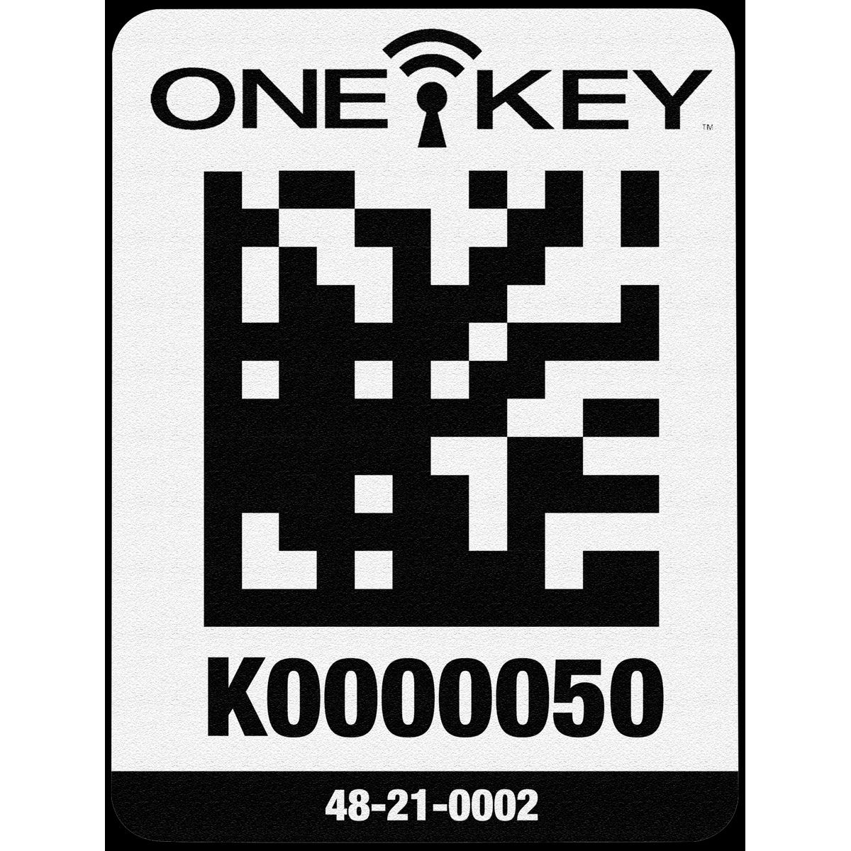 One-Key ID-mærker store t/plast AIDTLP-100, 100stk