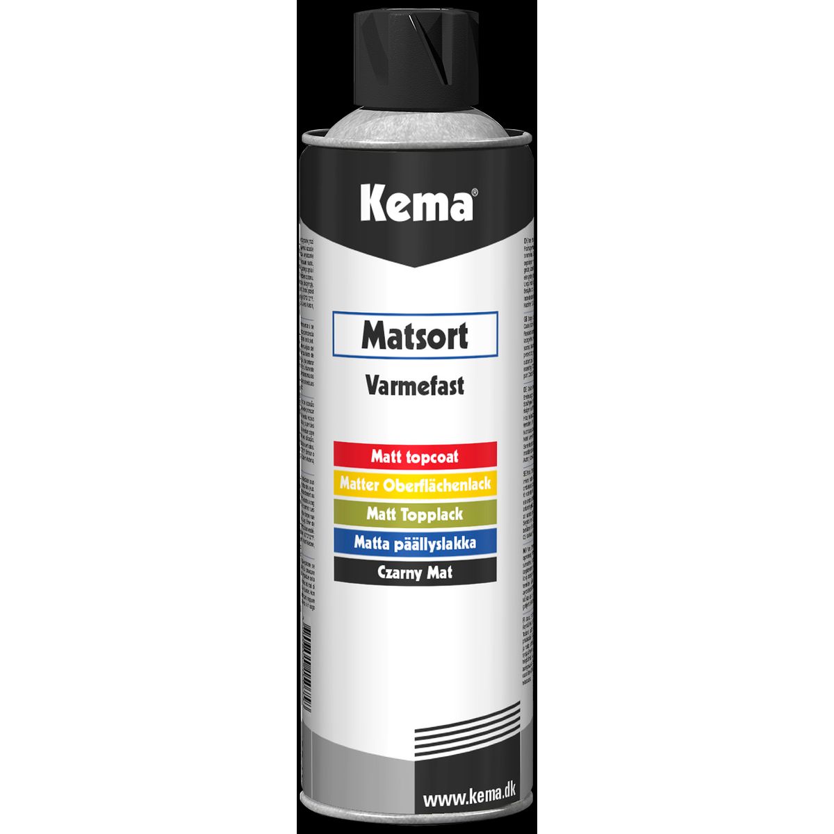 Kema RAL industrilak matsort 500ml