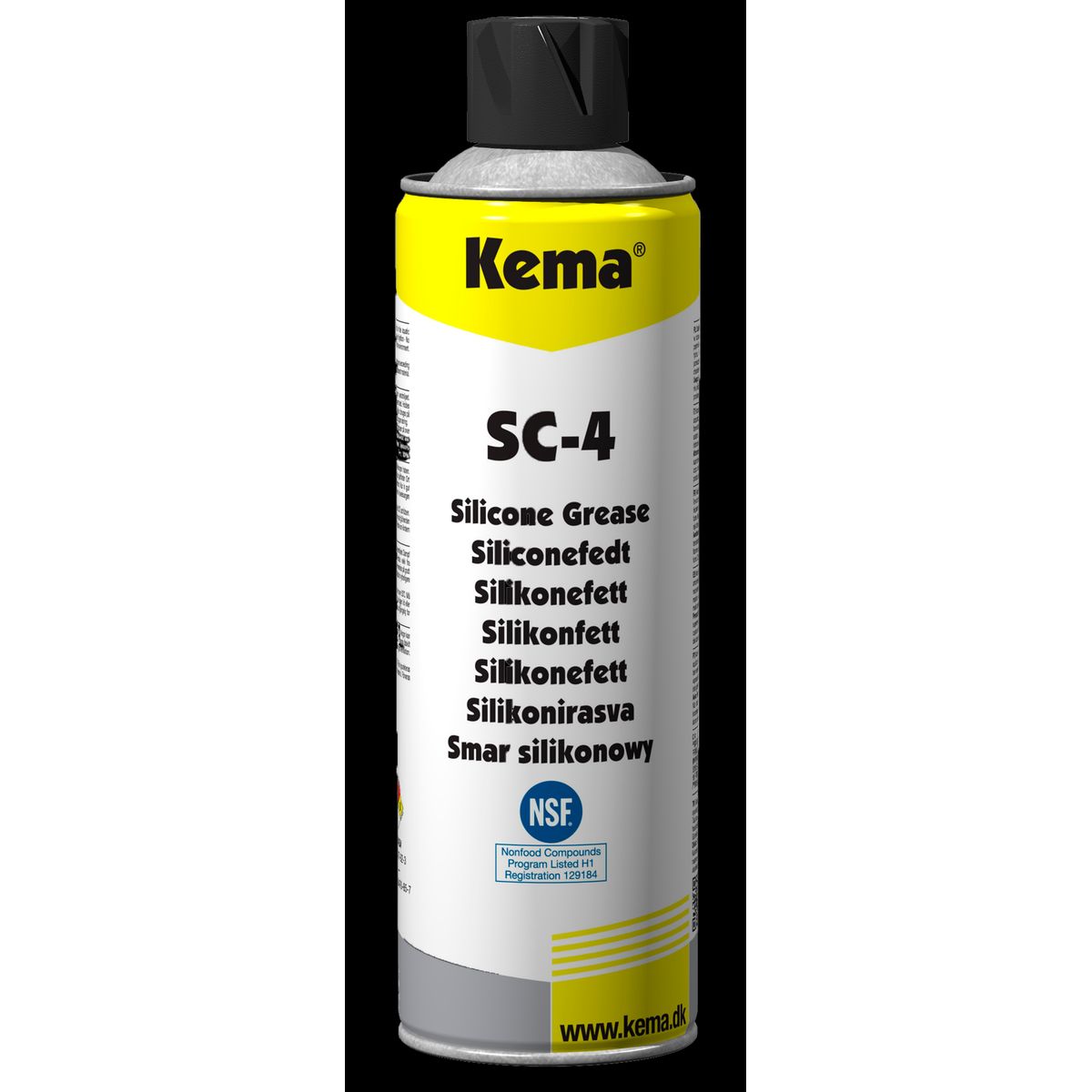 Kema siliconefedt SC-4 spray 500ml