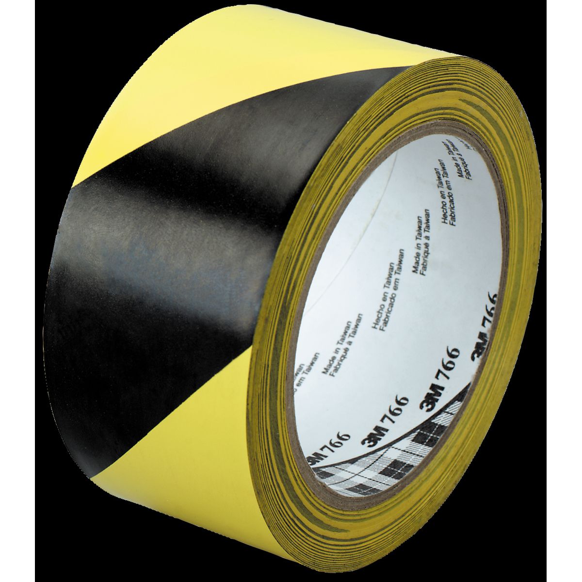 Faretape 766i gul/sort 50mm Ã 33 mtr