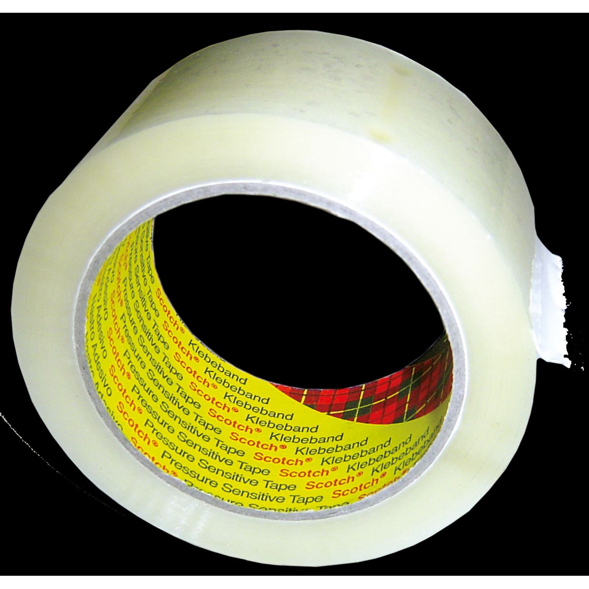 Emballagetape 371 50mm Ã 66mtr transparent