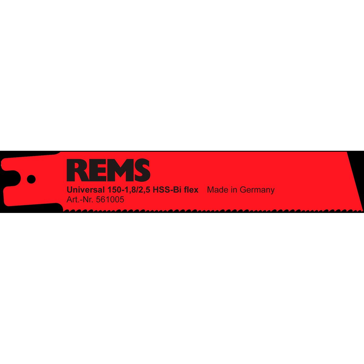 REMS rør-bajonetsavklinge uni 150-1,8/2,5 5/pk