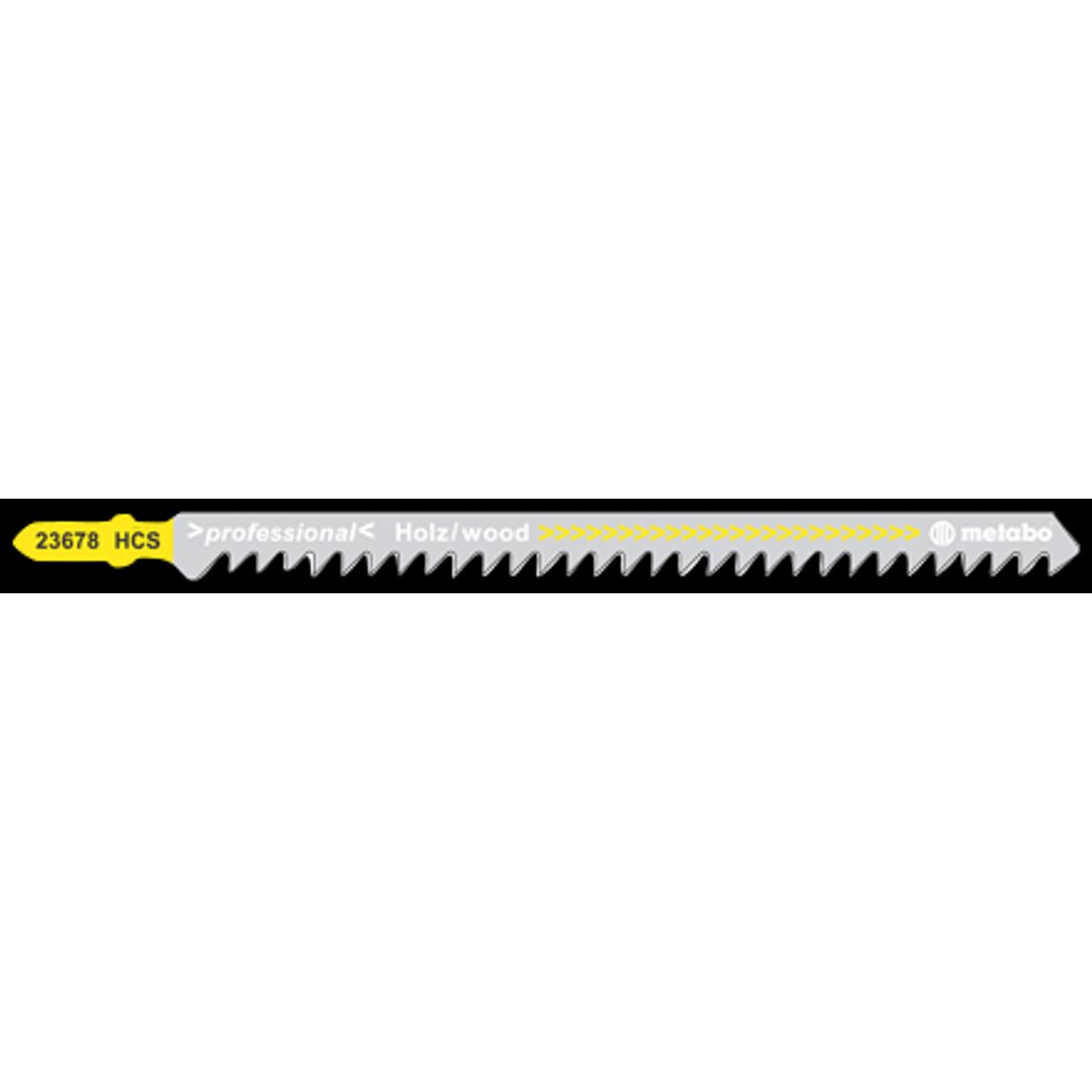 Stiksavklinge til træ 126mm HCS 4,0mm pk/5