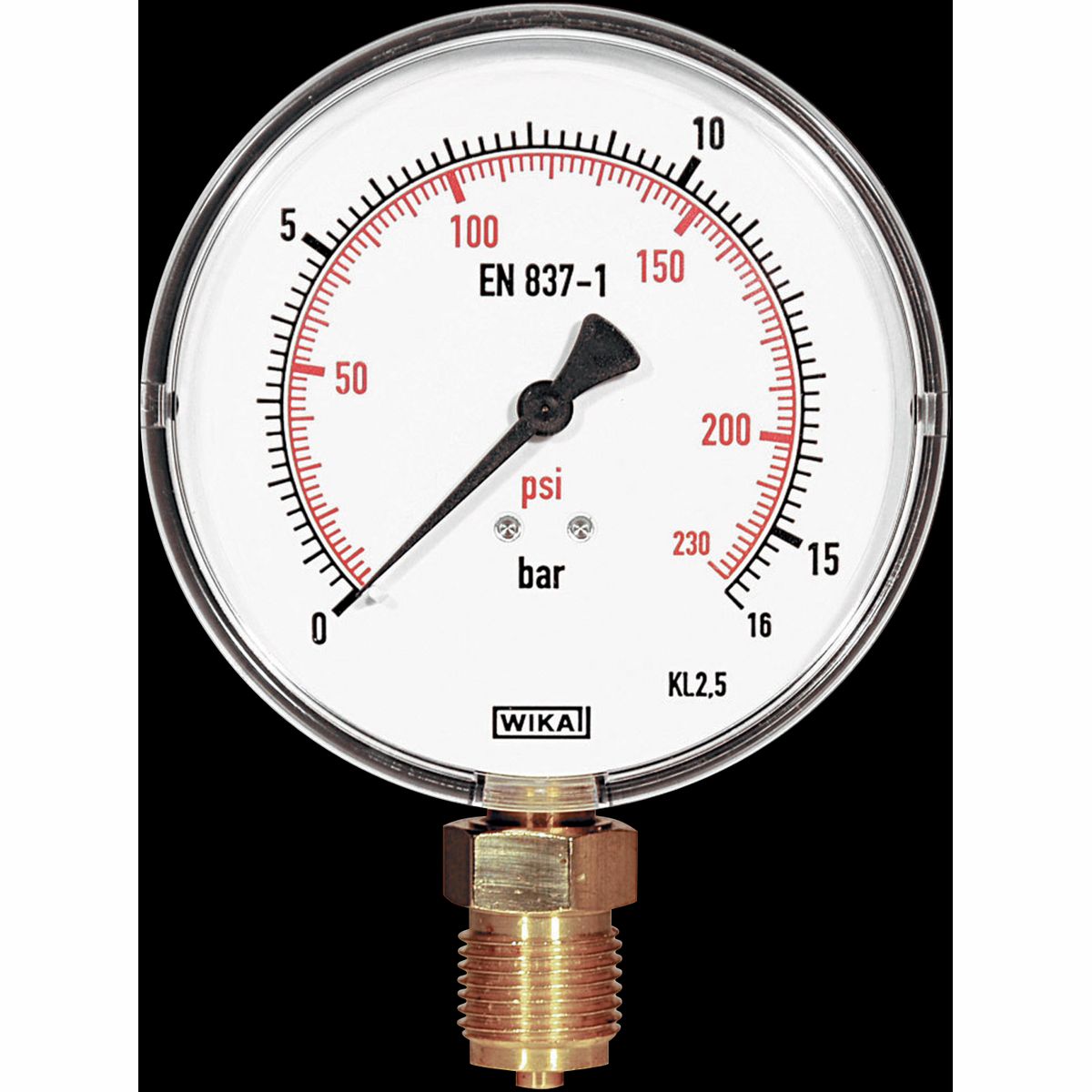 REMS manometer m/findelt skala 16