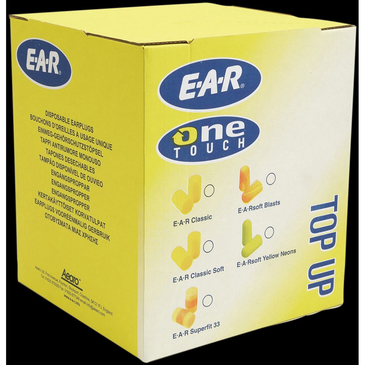 EAR Classic øreprop One-Touch PD-01-009, refill i kasse