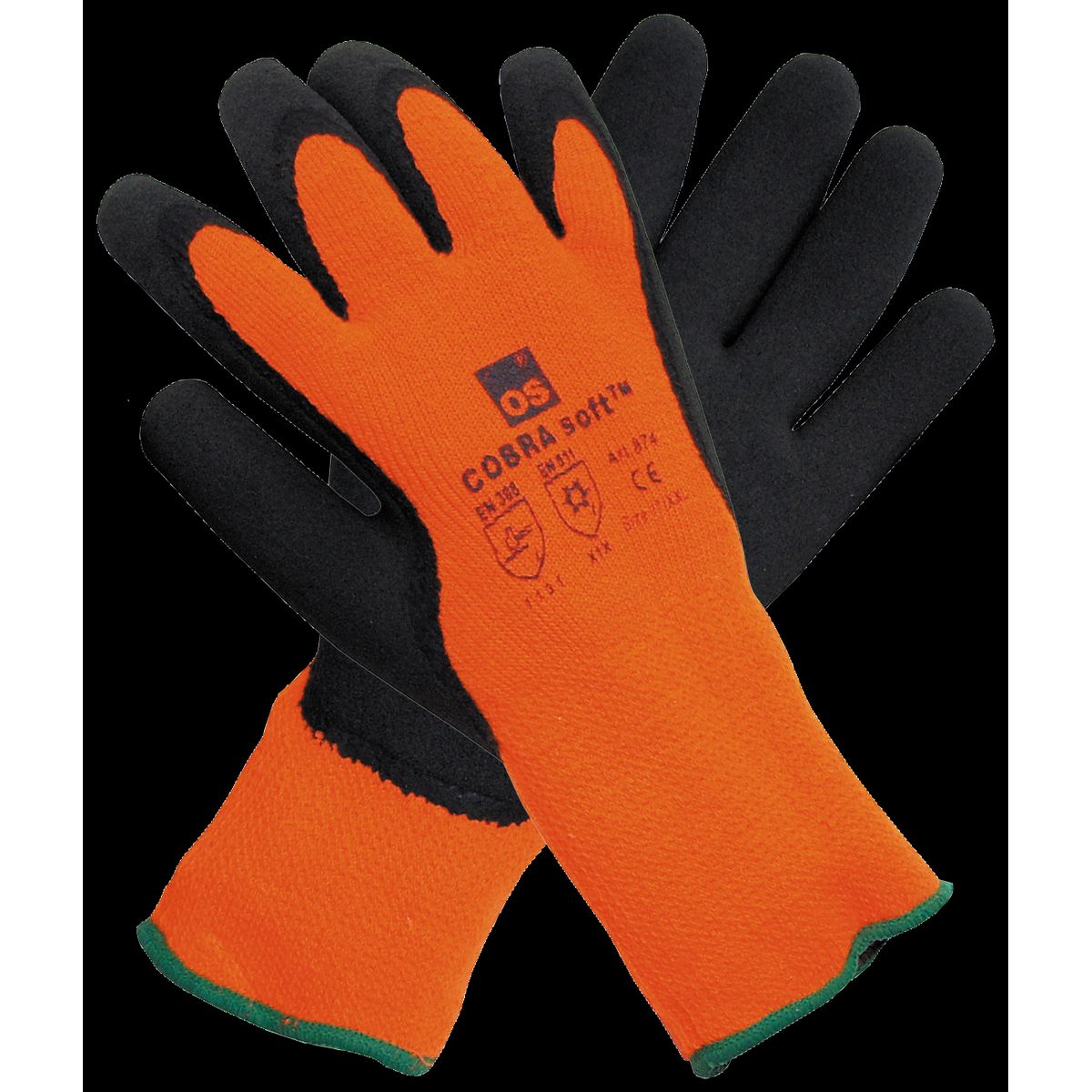 Cobra Soft Hi-viz arbejdshandske orange 874-8