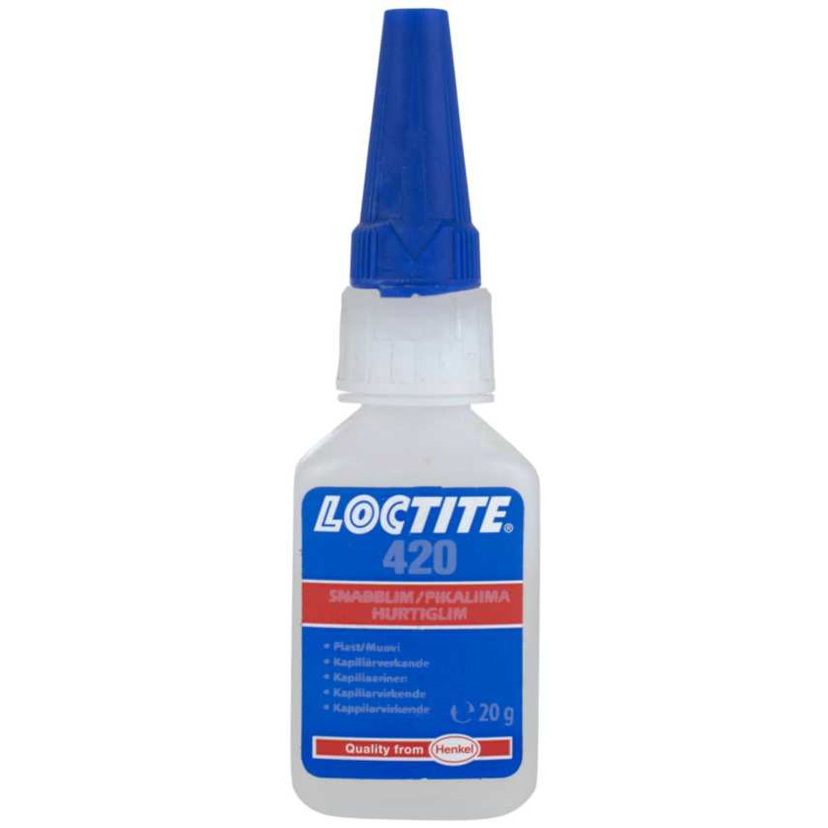 Hurtiglim Cyanoakrylat Loctite 420