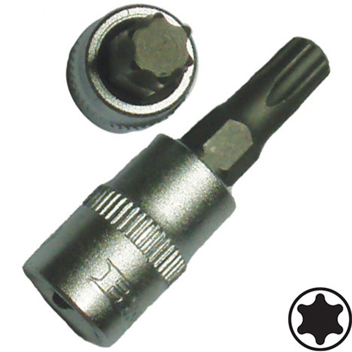 BATO Stifttop kort 1/4" Torx 27.