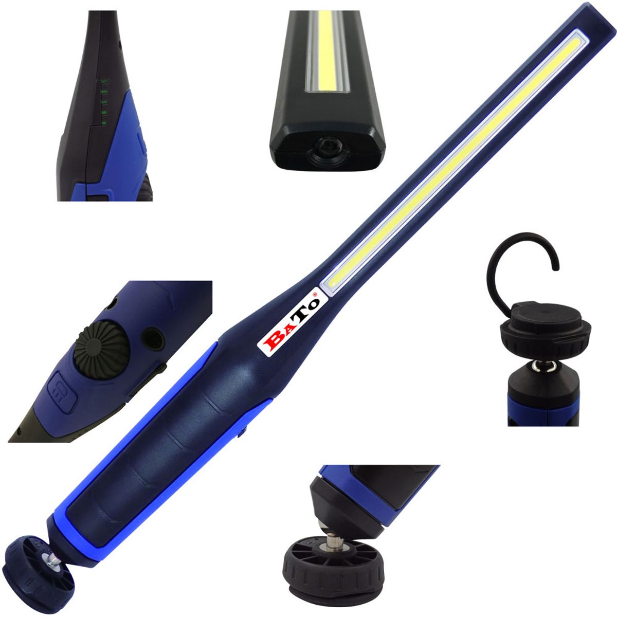 BATO Arbejdslampe 360gr. Magnetfod. 0-700Lumen