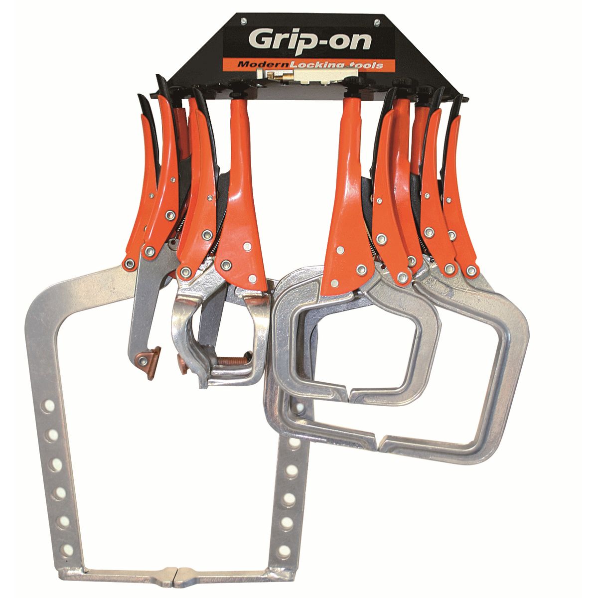 GRIP-ON Aluminium Clamp Sæt, 12 stk.