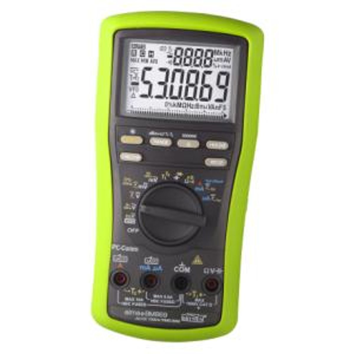 Elma BM869s - 500.000 counts 100kHz bænkmultimeter i et håndholdt instrument