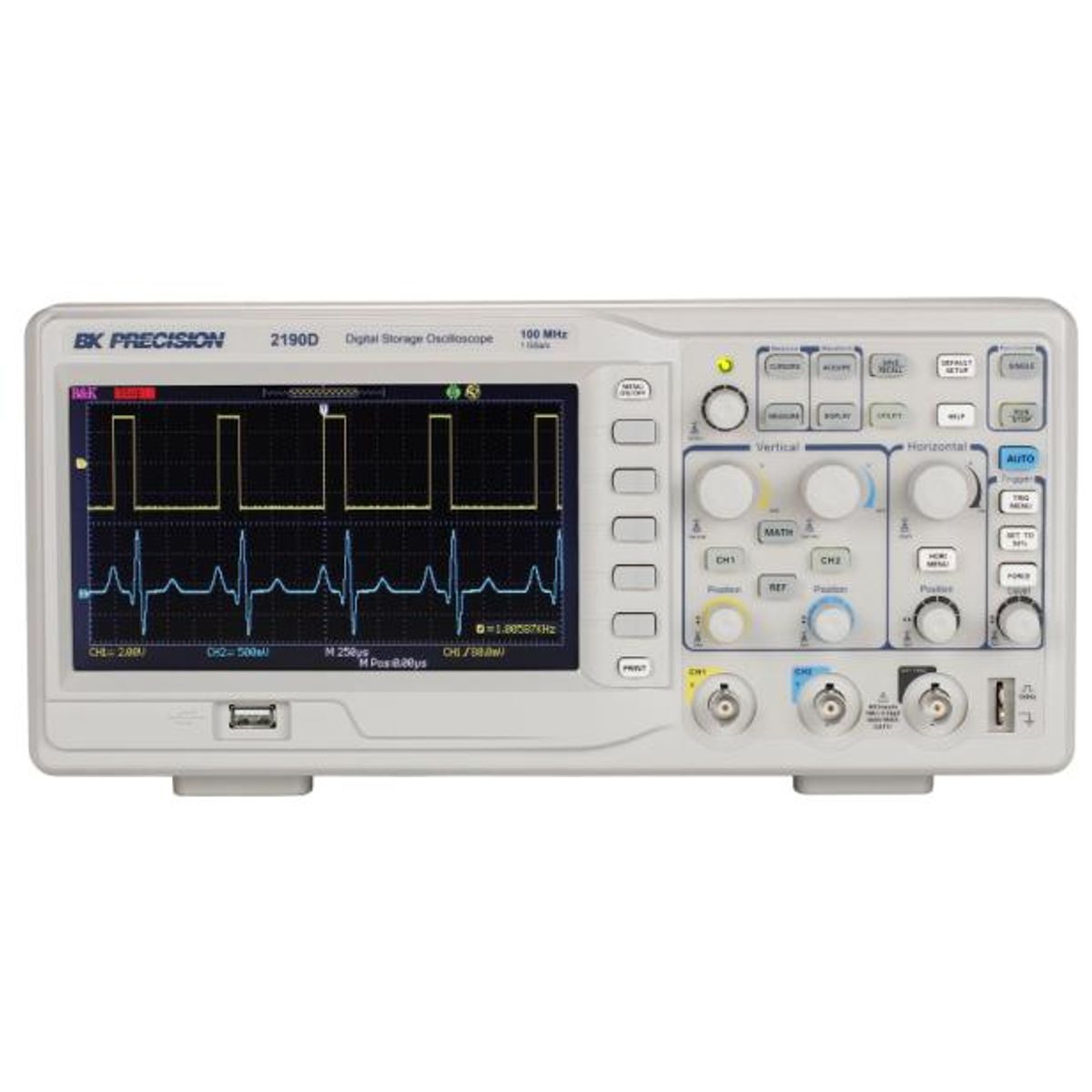 BK2190E 100 MHz oscilloskop