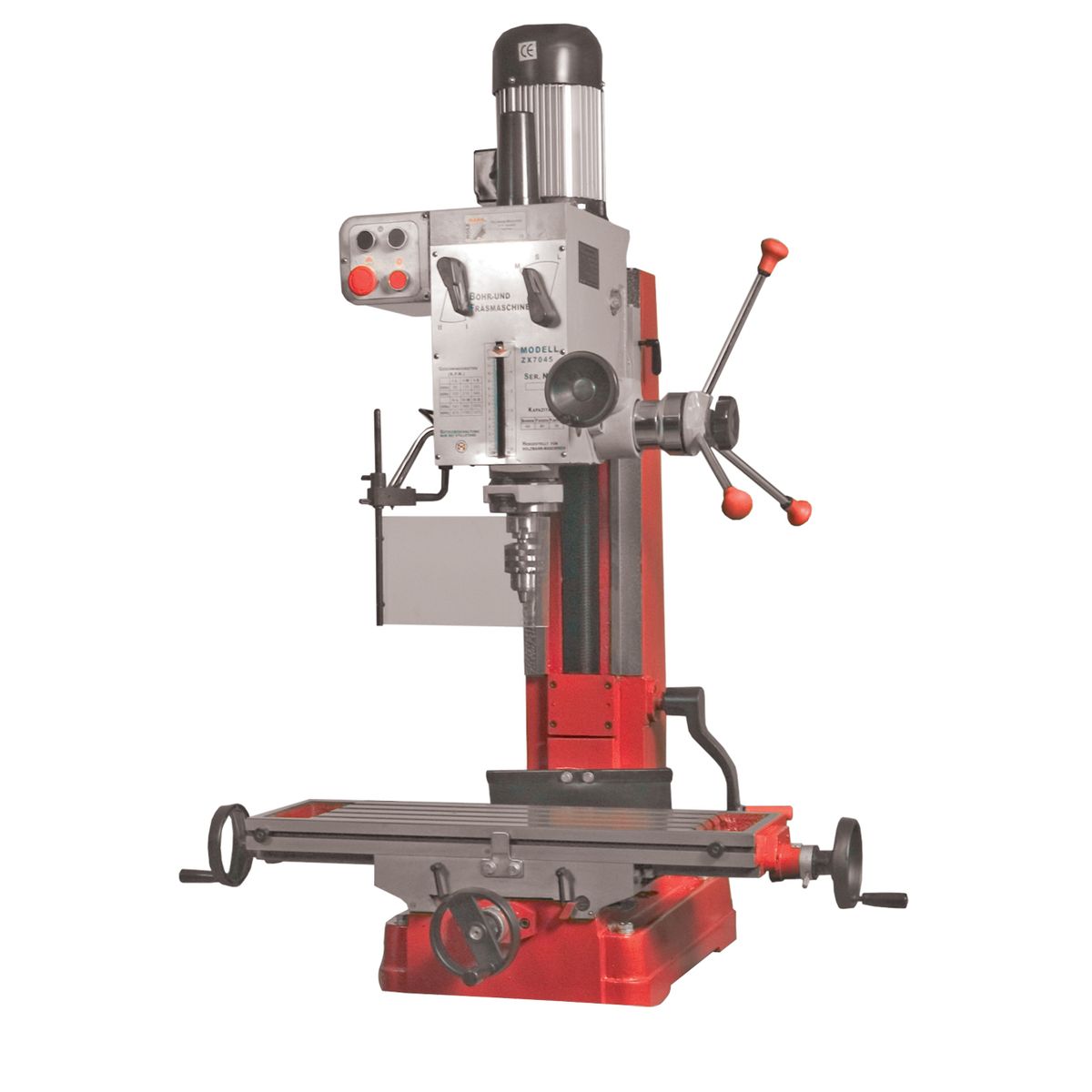 Bore/fræsemaskine Holzmann ZX7045