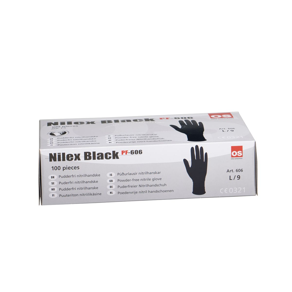 Nilex Black, PF, sort - 10