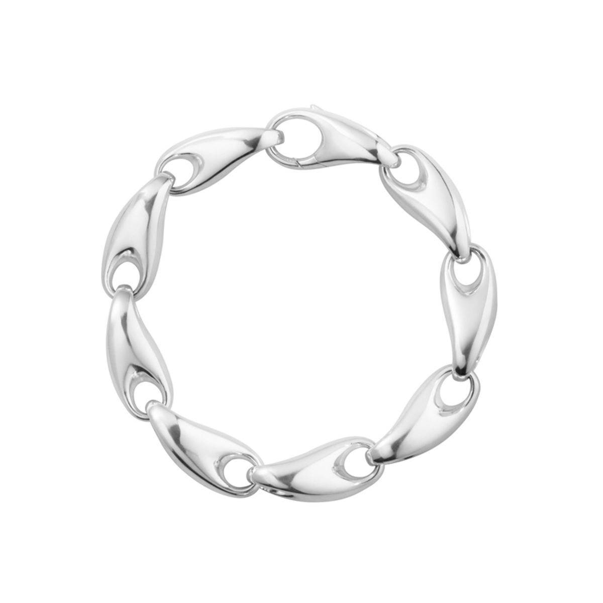 Georg Jensen Reflect Link 652C armbånd i sølv