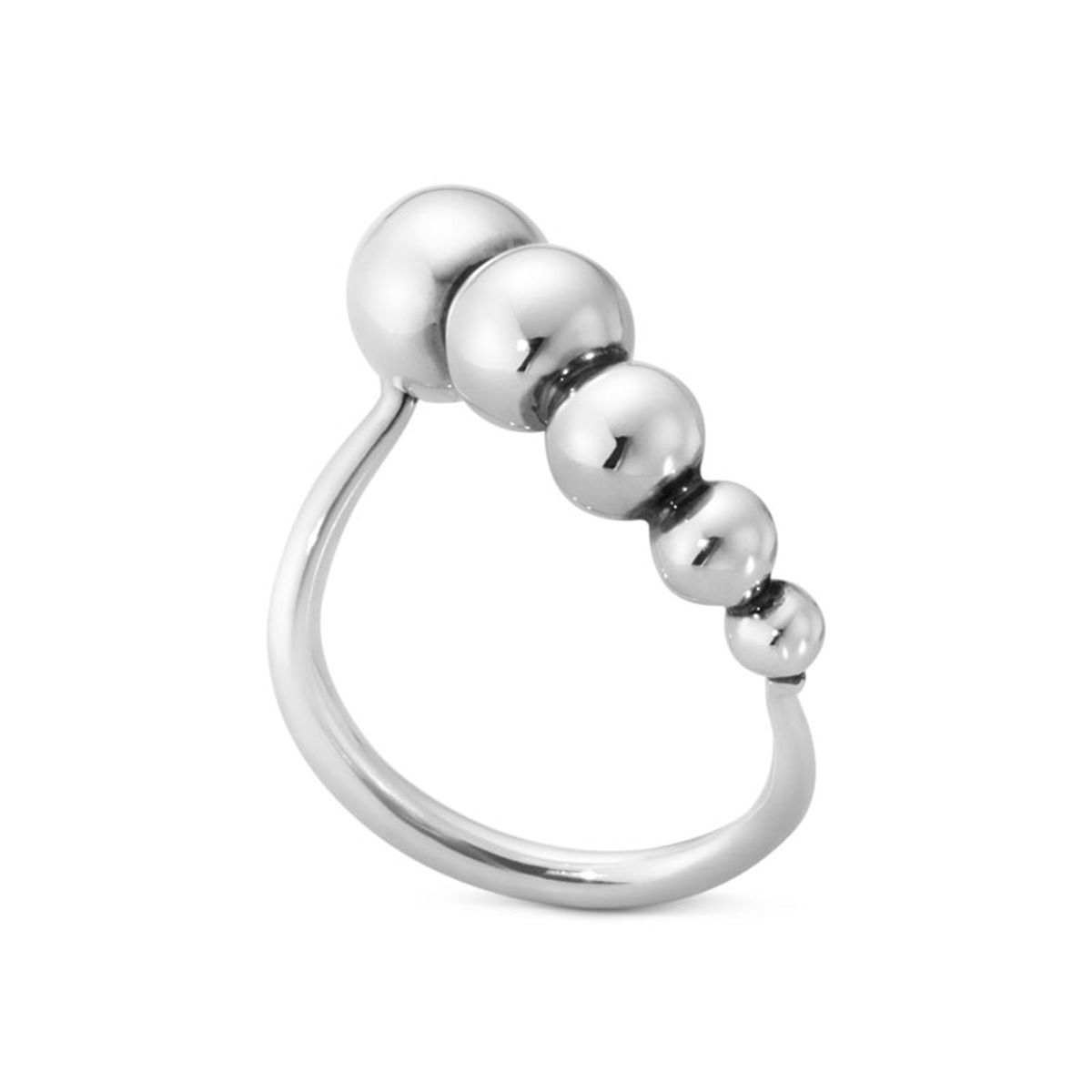 Georg Jensen Moonlight Grapes Slim Ring 551O i sølv