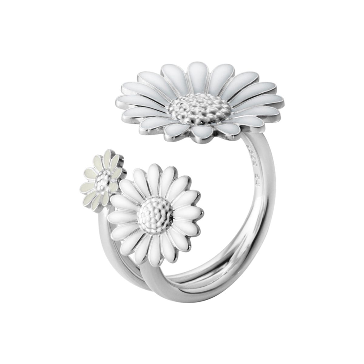 Georg Jensen x Stine Goya Daisy Marguerit ring, hvid