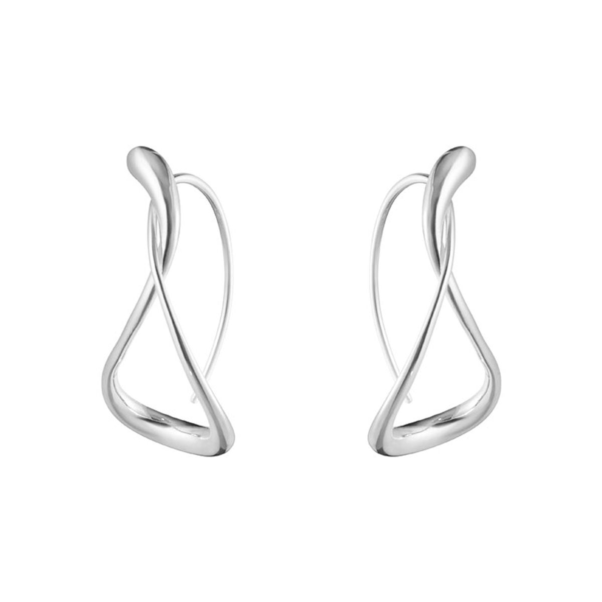 Georg Jensen Mercy large øreringe 634k i sølv