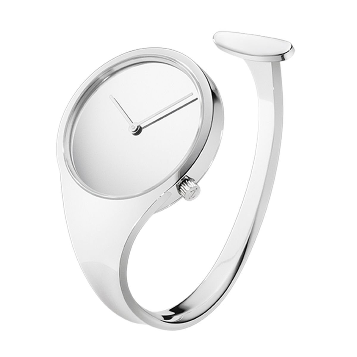 Georg Jensen Vivianna Bangle dameur i stål, 34 mm