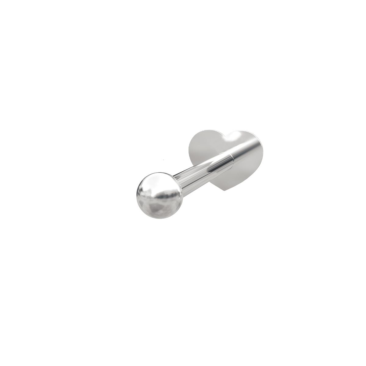 Nordahl Jewellery Pierce52 Labret-piercing i sølv - 1 stk.