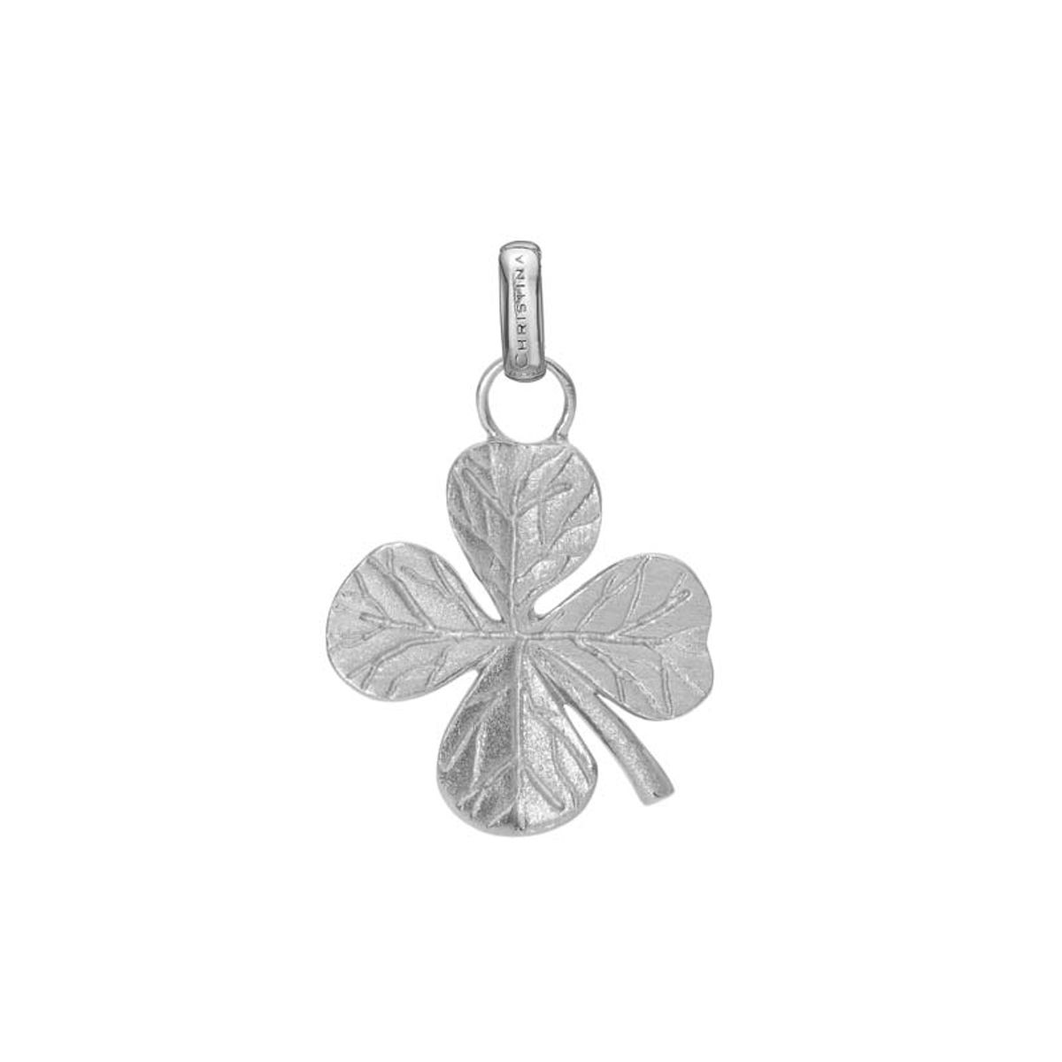 Christina Jewelry Big Four Leaf Clover vedhæng i sølv