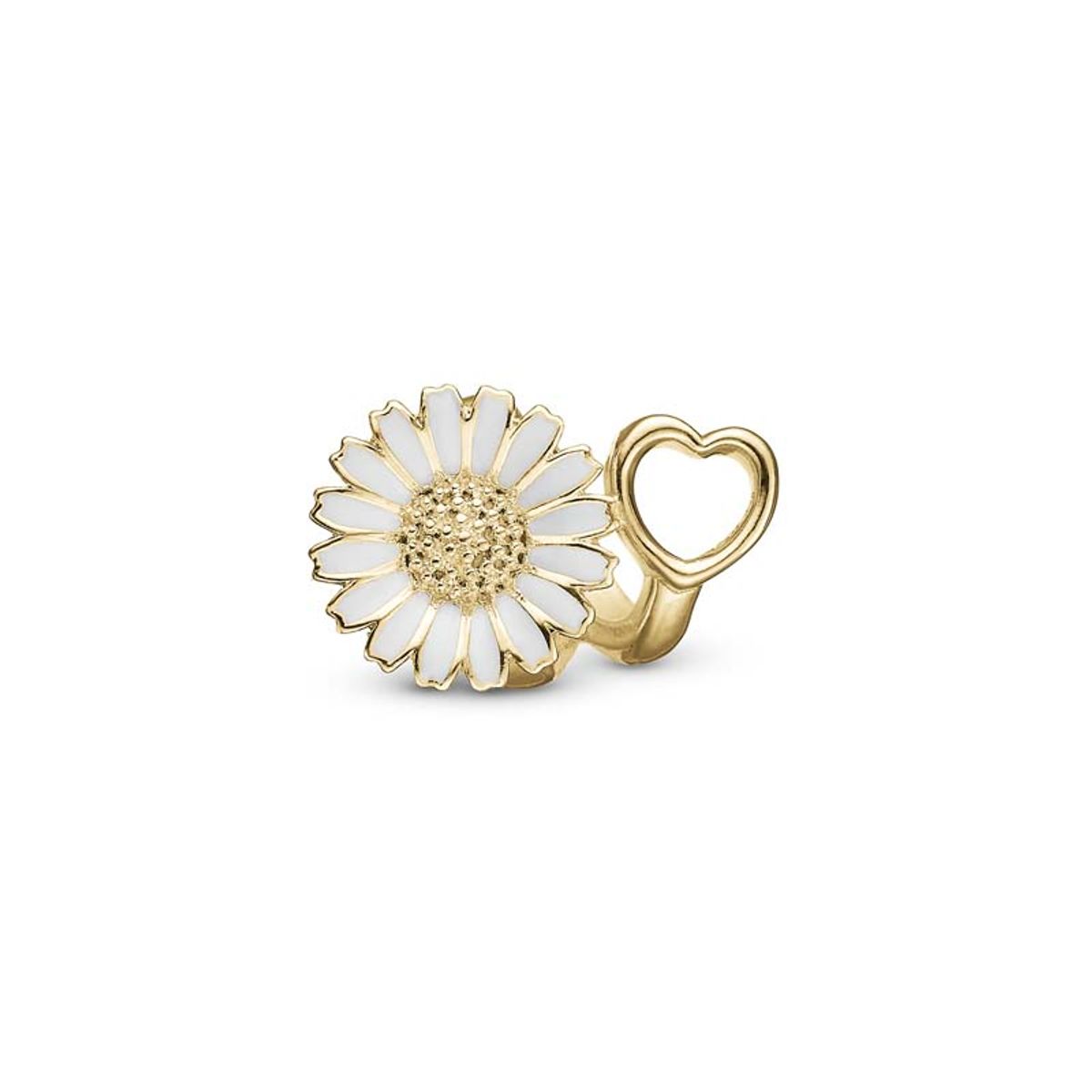 Christina Jewelry Marguerite Bliss forgyldt charm til læderarmbånd på 6 mm