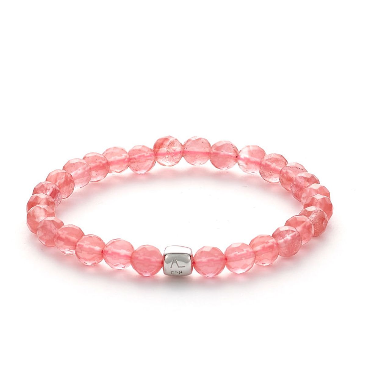 Alexander Lynggaard Color Up armbånd Cherry Quartz Facet 6mm