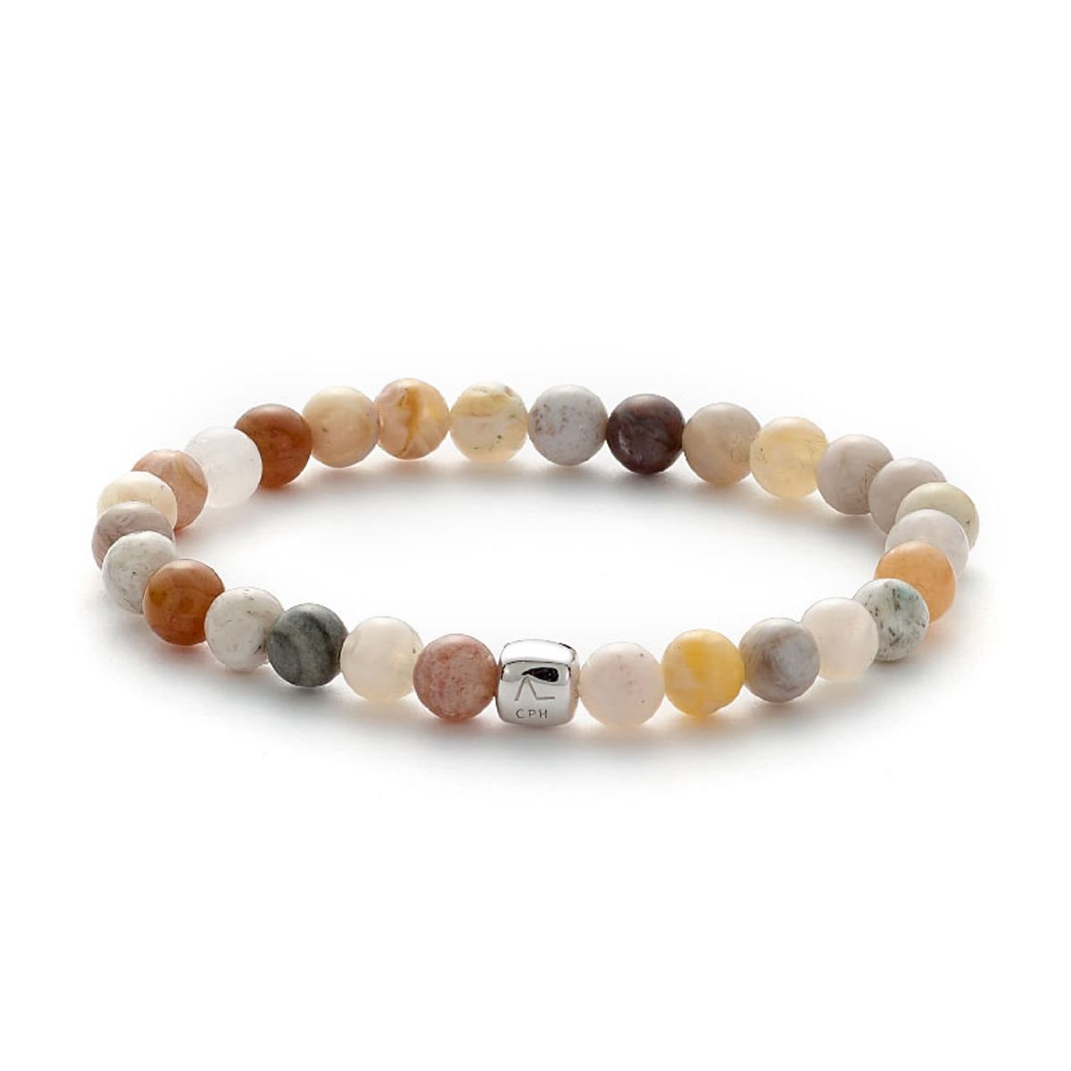 Alexander Lynggaard Color Up armbånd Bamboo Leaf Agate 6mm