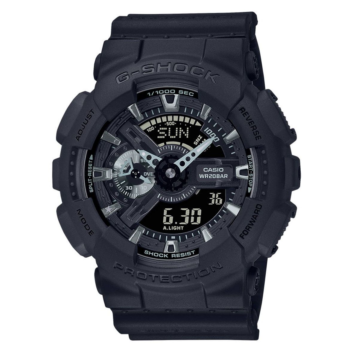 Casio G-Shock herreur i sort fiber