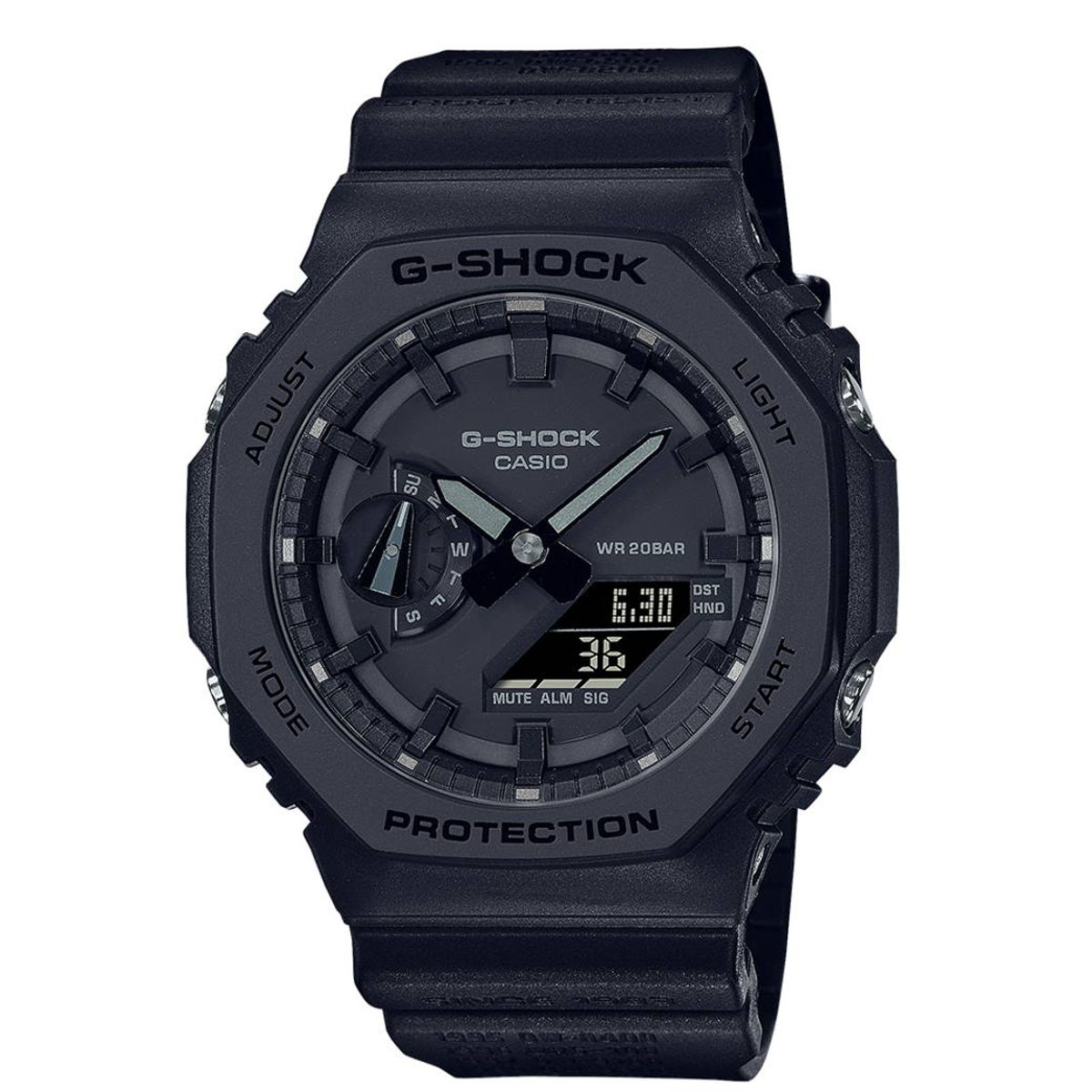 Casio G-Shock herreur i sort fiber