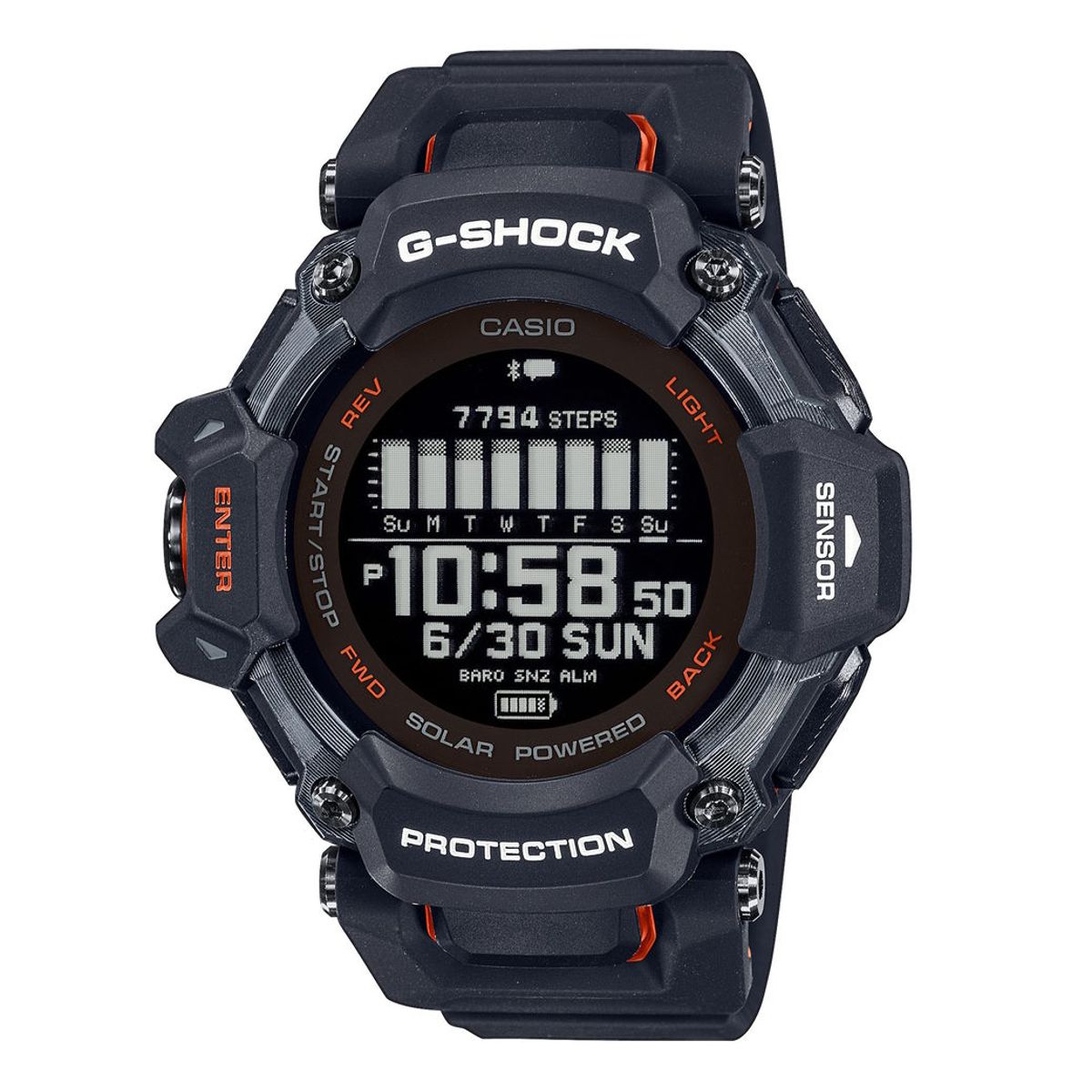 Casio G-Shock Solar GBD-H2000-1AER i sort