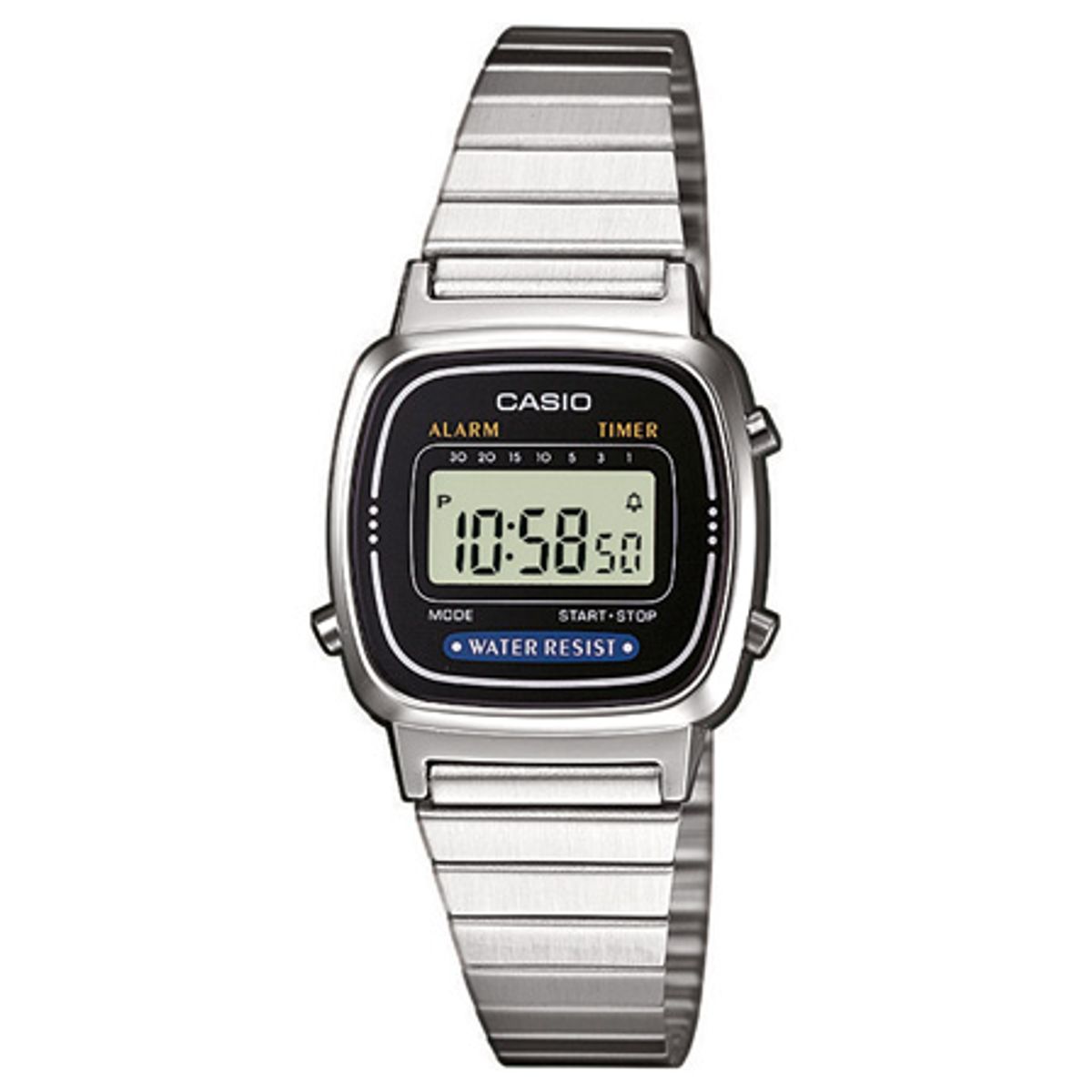 CASIO CLASSIC/RETRO - BASIC (3191) lille digitalur med lænke