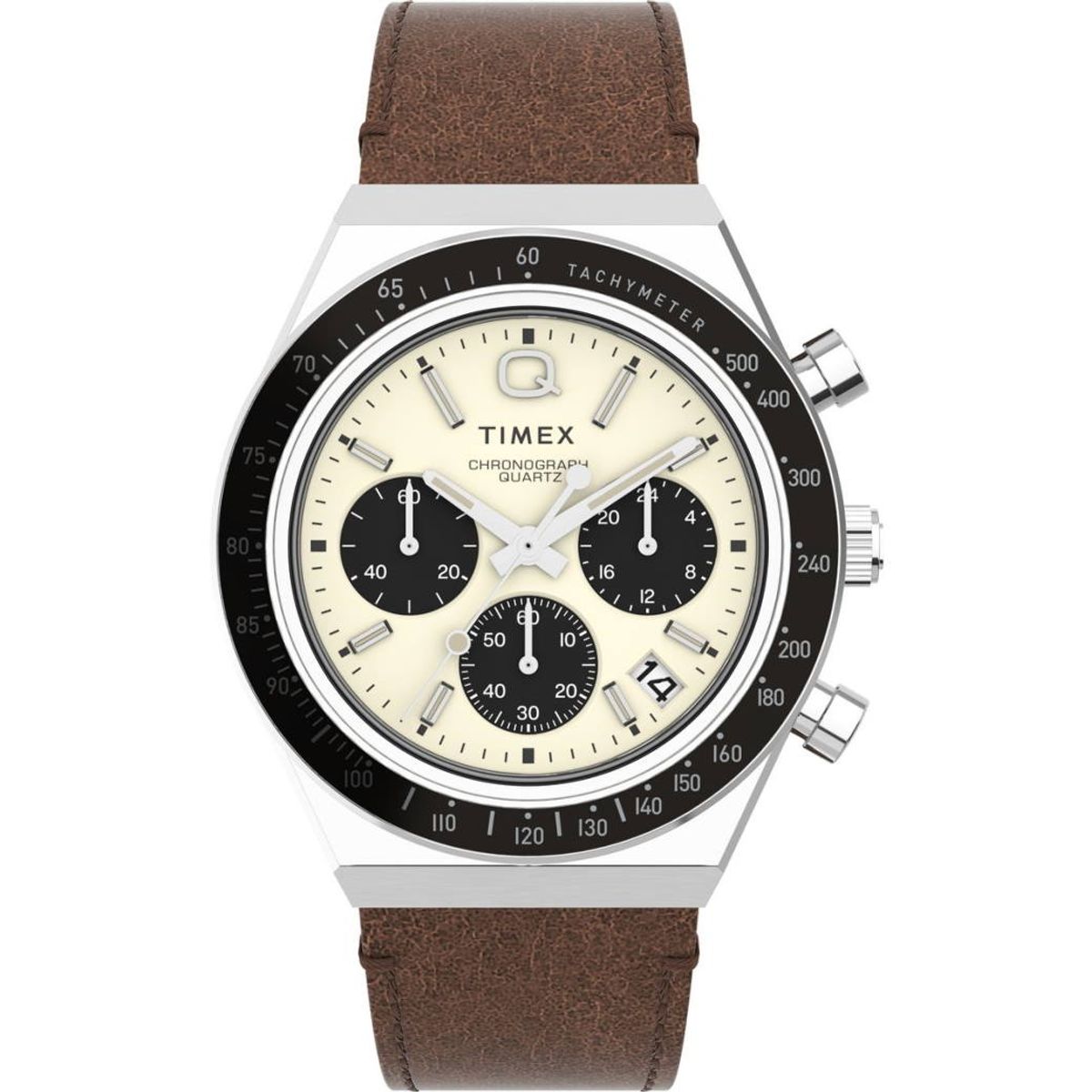 TIMEX Q Timex Chronograph champagne Ø40