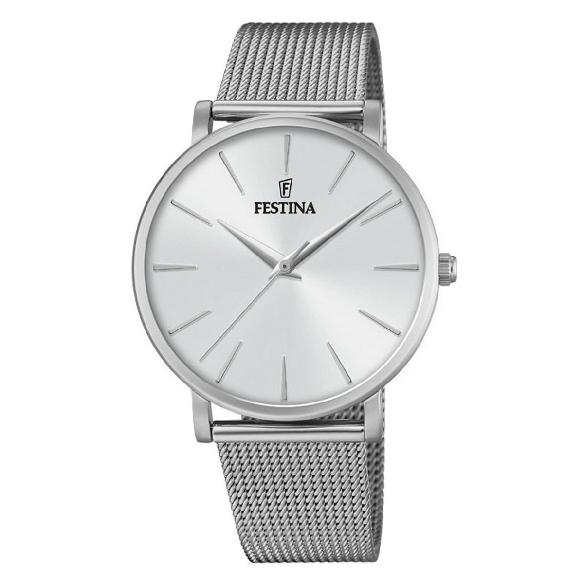 Festina Slim dameur i stål med grå urskive