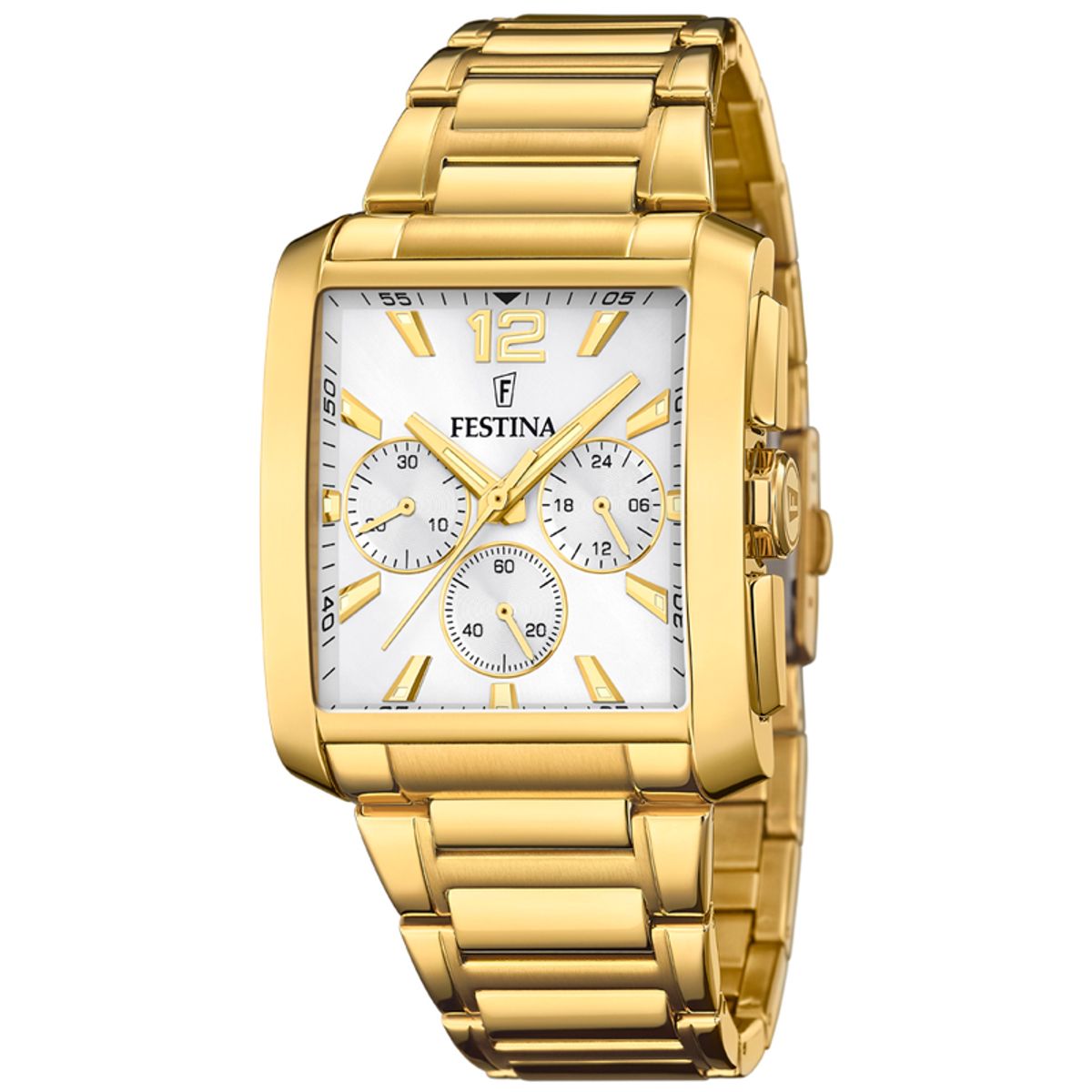 Festina Herreur Chrono Timeless, Lys skive, Dbl