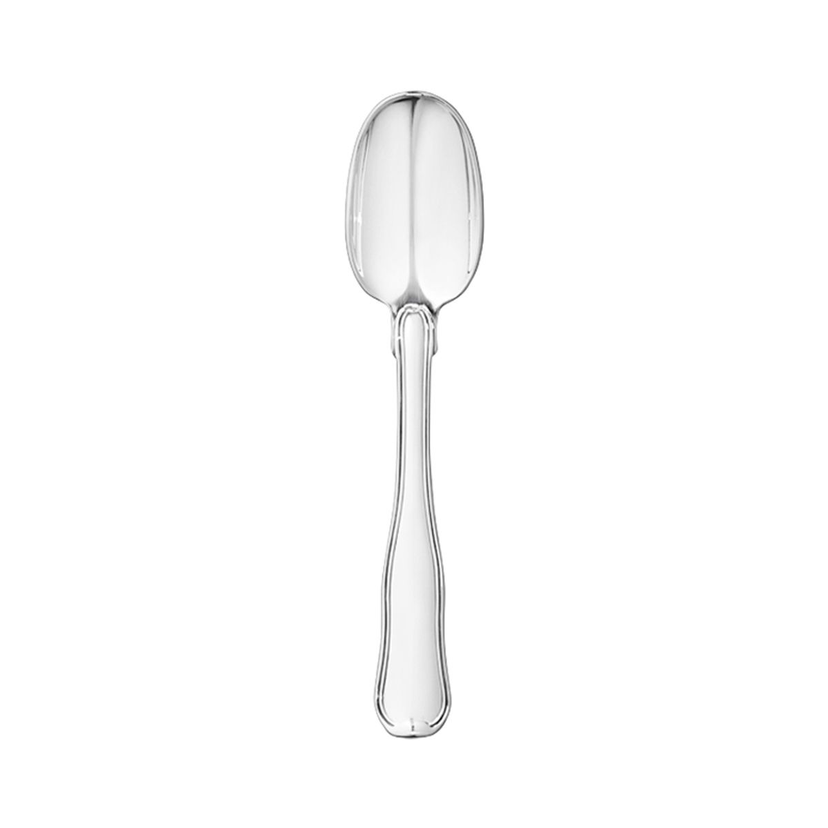 Georg Jensen Dobbelt Riflet Teske, sølv