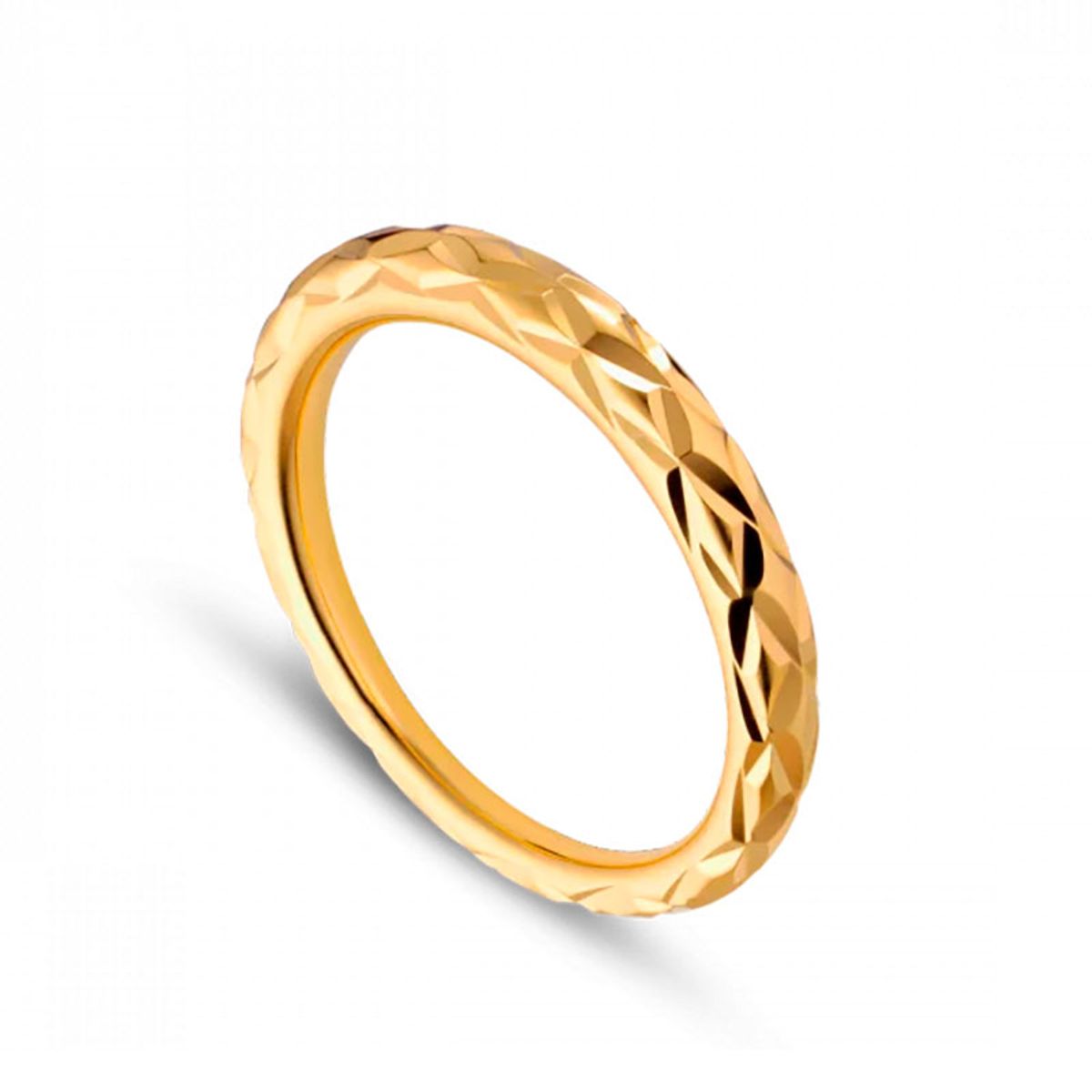 Jane Kønig Small Impression ring, forgyldt