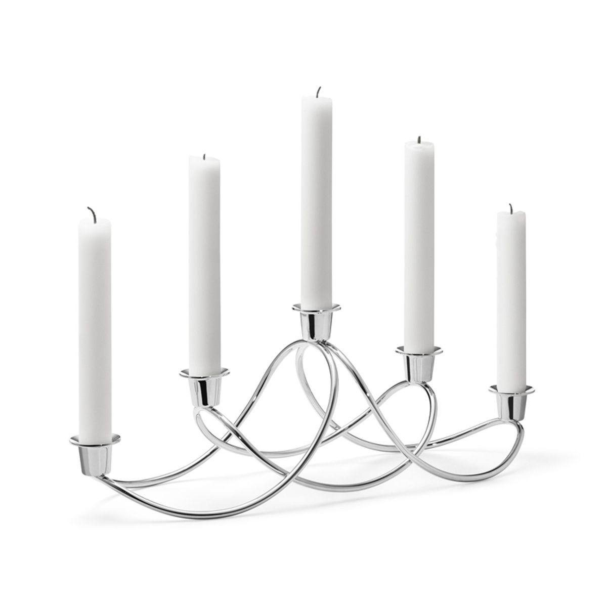 Georg Jensen HARMONY lysestage, stål