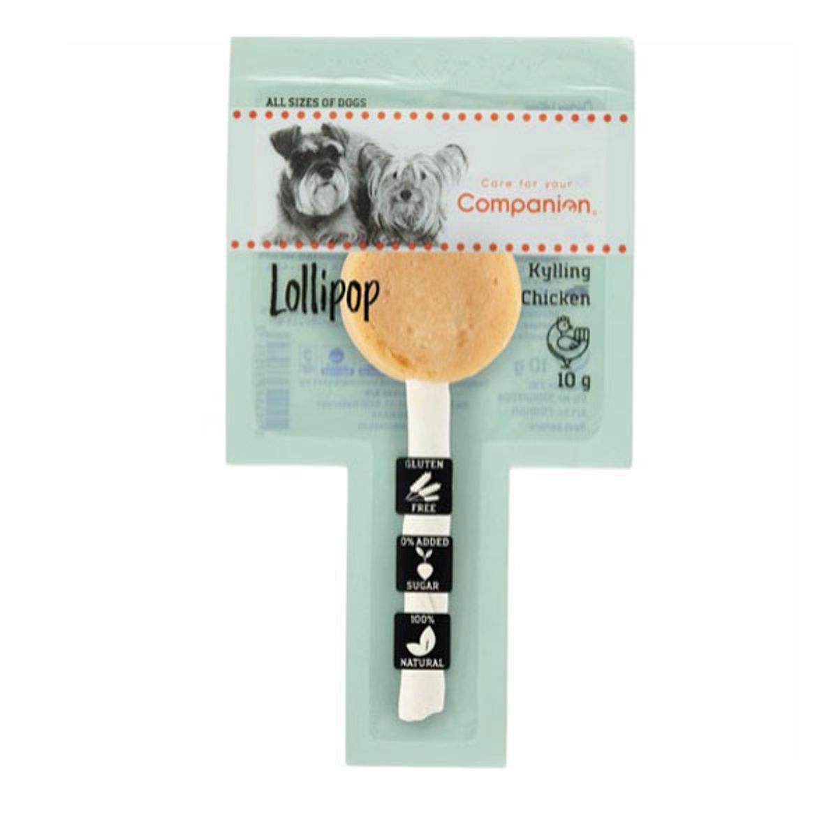 Lollipop hundegodbid, kylling